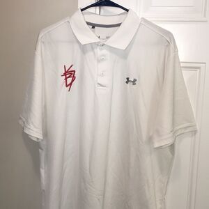 Keith Bazemore NBA Old Dominion & Bertie High NC Arms foundation golf polo shirt
